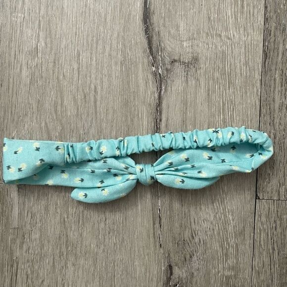 Unbranded Baby Girl’s 4-Piece Floral, Denim, Pink, Green Bow Headbands NB-12M - Picture 9 of 14